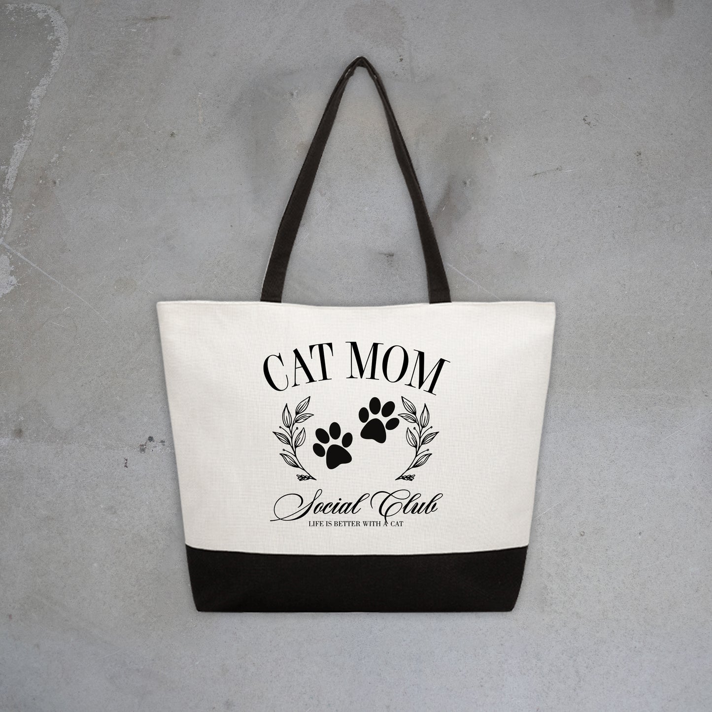 Cat Mom Social Club Tote