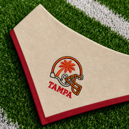 Tampa Creamsicle Embroidered Helmet