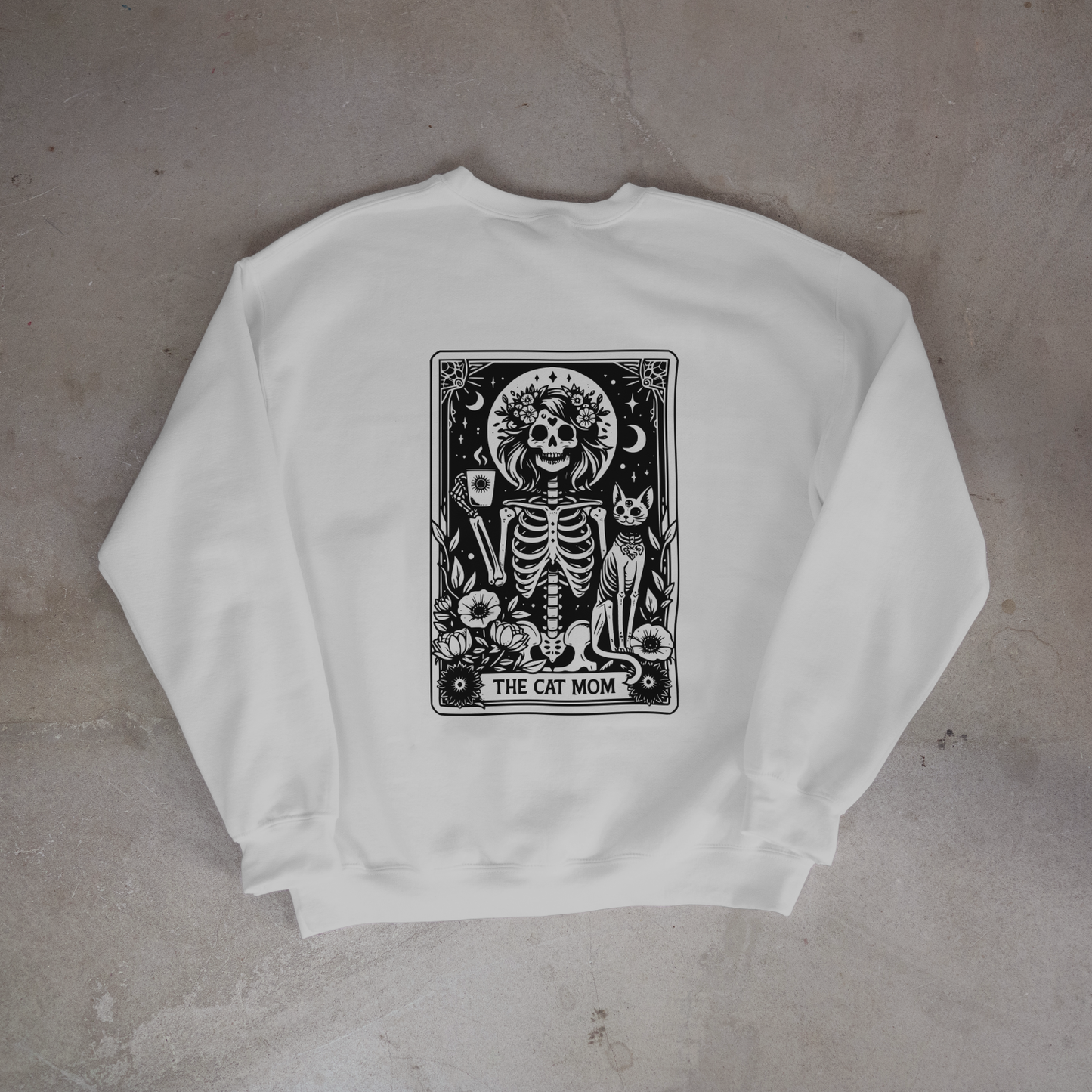 Cat Mom Tarot Crewneck
