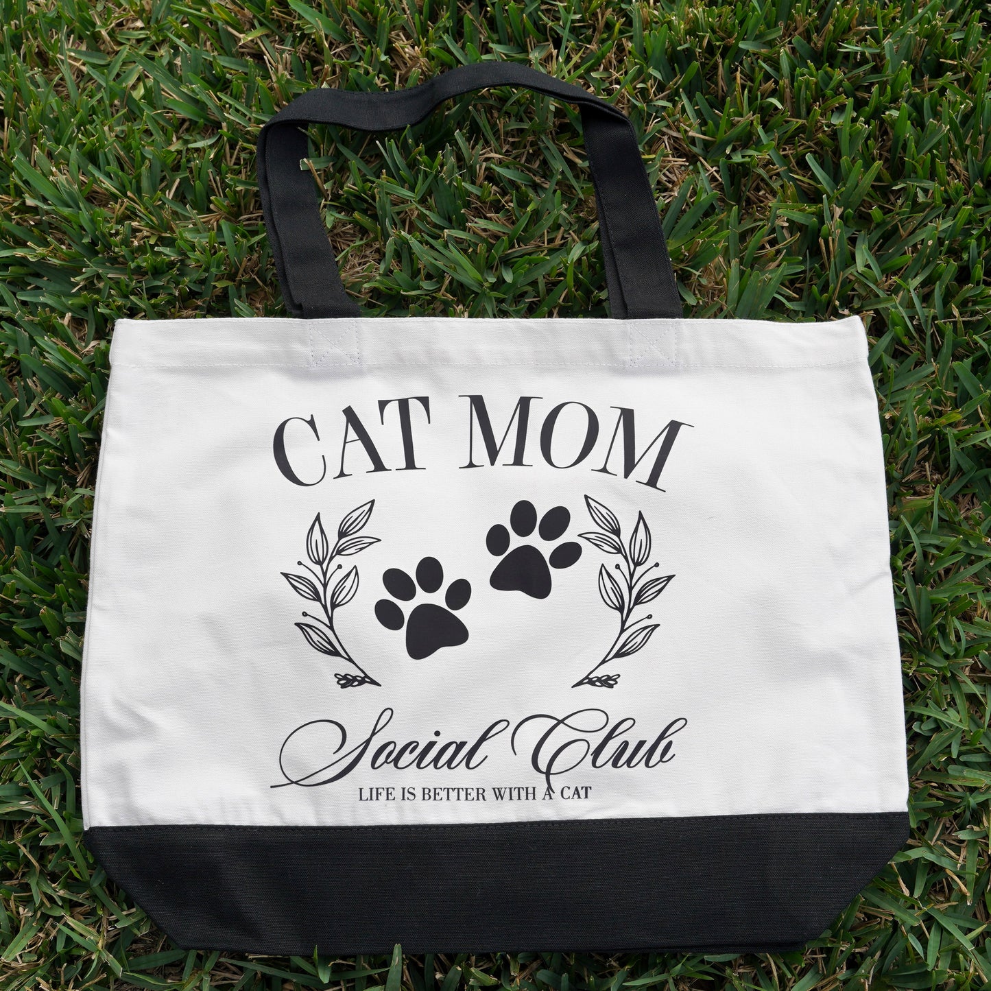 Cat Mom Social Club Tote