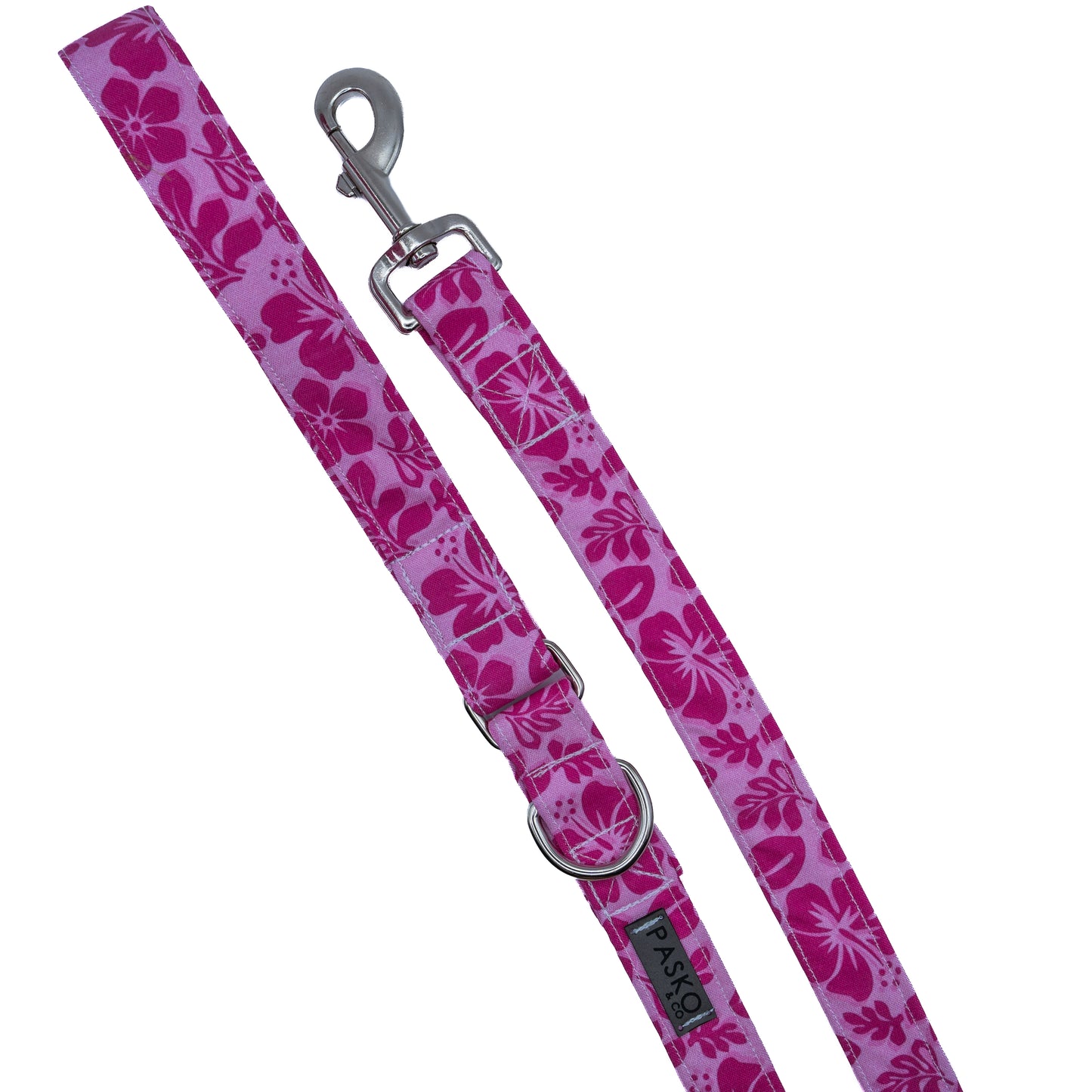 Pink Hibiscus Leash