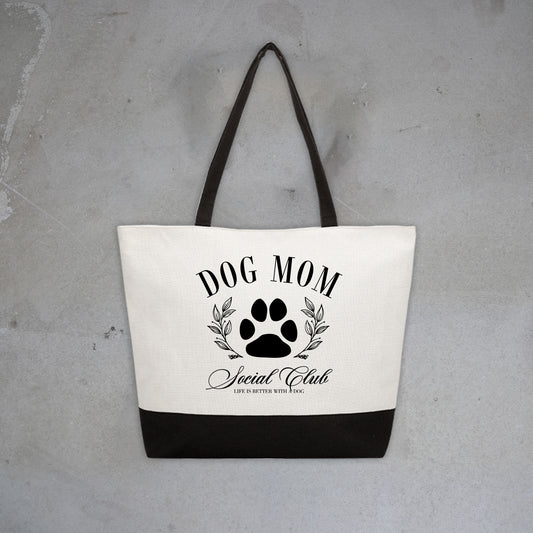 Dog Mom Social Club Tote