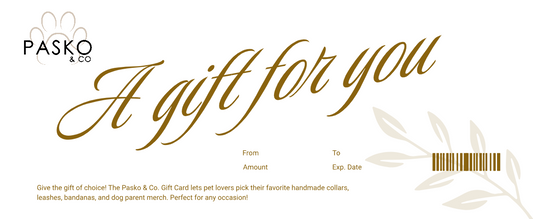 Pasko & Co Gift Card