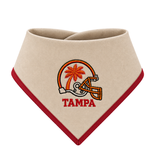 Tampa Creamsicle Embroidered Helmet