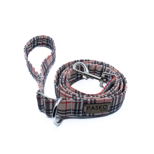 Luxury Plaid Leash
