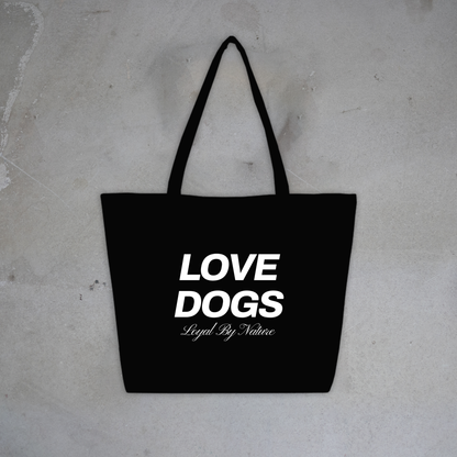 Real Homies Love Dogs Tote