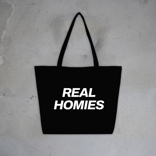 Real Homies Love Dogs Tote